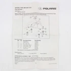 Polaris Spare Tire Holder Part Number - 2879464 New. Price: $232.84.