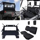 Rear Panel Mesh With Black Seat Cover Set For Honda Pioneer 700-4 2014-2026 New. Price: $89.72.