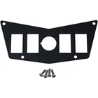 Moose Center Switch Dash Plate Black 100-4390-PU 0521-1713 New. Price: $31.45.
