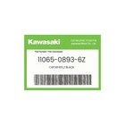 Kawasaki Genuine Cap,wheel,f.black 11065-0893-6Z New. Price: $27.13.