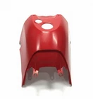 Oem Kawasaki Prairie 400 Fuel Tank Cover Red 14090-1666B Used. Price: $25.00.
