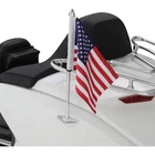 Show Chrome Flag Pole For Honda GL1800 52-975 New. Price: $70.51.