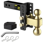 Tirol Adjustable Trailer Hitch 4 Drop Inch Receiver 25000 Lbs Heav... New. Price: $122.00.