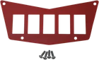 Moose Racing Dash Plates Red Center Switch 0521-1712 New. Price: $29.95.