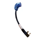 Camco Power Grip Handle Rv Travel Trailer Electrical Adapter 30 To 50 Amps 3A Used. Price: $11.95.