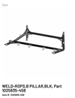 Polaris Rzr Rops- Rear- Trail 900/1000-NEW In Box. Black Oem 1025835-458. Price: $490.00.