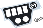 Moose Racing Dash Plates White Right 4 Switch Two 12V 0521-1706 New. Price: $42.95.