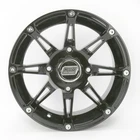 Moose Gloss Black Type 387X Wheel 0230-0464 New. Price: $139.95.