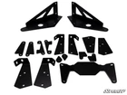 Polaris Ranger 1000/XP Rear Frame Stiffener Gusset Kit, Superatv RFS-P-RAN1K-001 New. Price: $281.62.