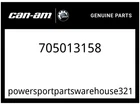 Can-am Oem Part 705013158 Hyper Silver, Hood New. Price: $389.99.