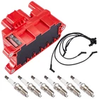 Ignition Coil & Spark Plug Wires Ford F150 Ranger Taurus Mazda Mercury FD498 New. Price: $84.99.