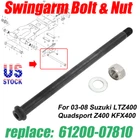 Swing Arm Bolt Nut Kit For Suzuki 03-08 LTZ400 Quadsport KFX400 61200-07810 New. Price: $32.99.