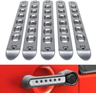 5PCS Aluminum Door Grab Handle Trim Cover For Jeep Wrangler Jk 2007-18 Silver New. Price: $21.80.