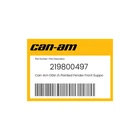 Can-am Genuine Lh Painted Fender Front Support Kit 219800497 New. Price: $86.99.