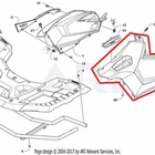 Arctic Cat Alterra Trv 700 Left Side Cover Panel Red New Oem. Price: $184.95.